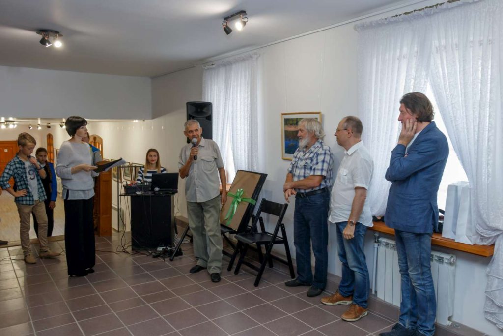 Открытие выставки А. Сухорукова в доме Мараева (22.09.18)